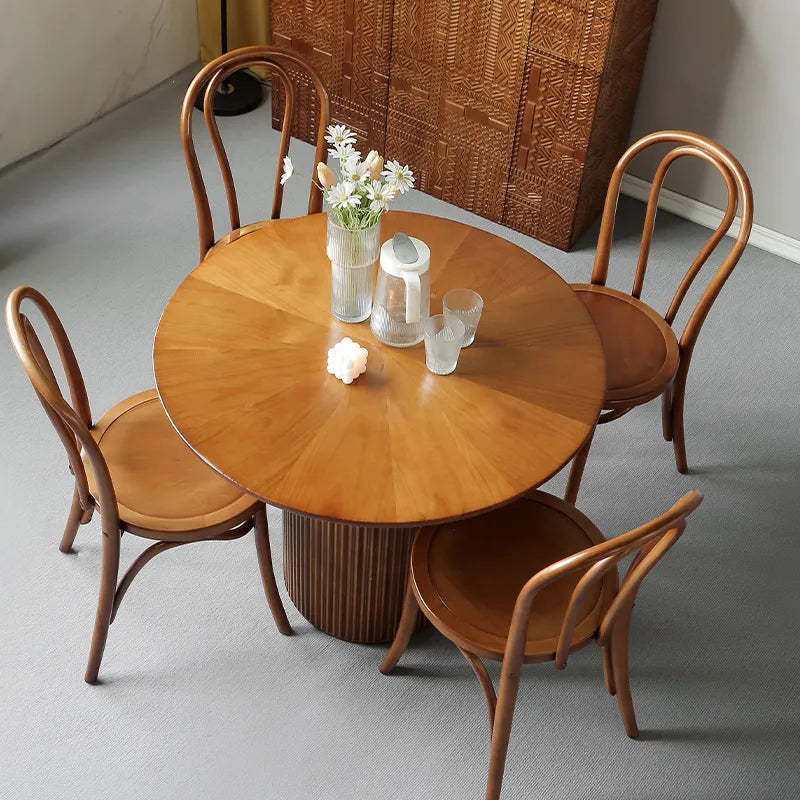 テーブル ブラウン 無垢材 fymxc-3582