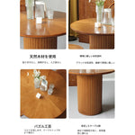 テーブル ブラウン 無垢材 fymxc-3582