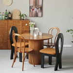 テーブル ブラウン 無垢材 fymxc-3582