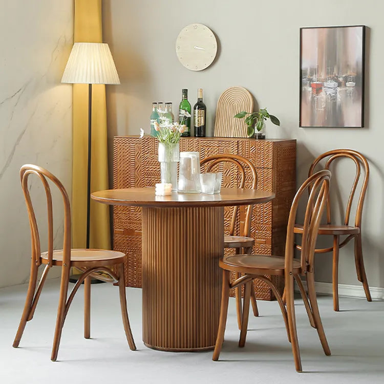 テーブル ブラウン 無垢材 fymxc-3582