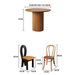 テーブル ブラウン 無垢材 fymxc-3582