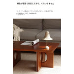 センターテーブル ライトブラウン 無垢材 fymxc-3584