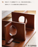 センターテーブル ライトブラウン 無垢材 fymxc-3584