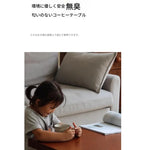 センターテーブル ライトブラウン 無垢材 fymxc-3584