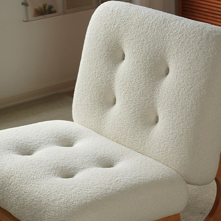 「高級チェリー材使用!フェザーとシープボアの極上チェア」 fyx-827