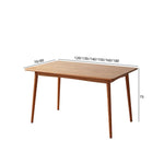 高級テーブル オーク&チェリー材使用 シンプルでエレガントなデザイン fyx-834