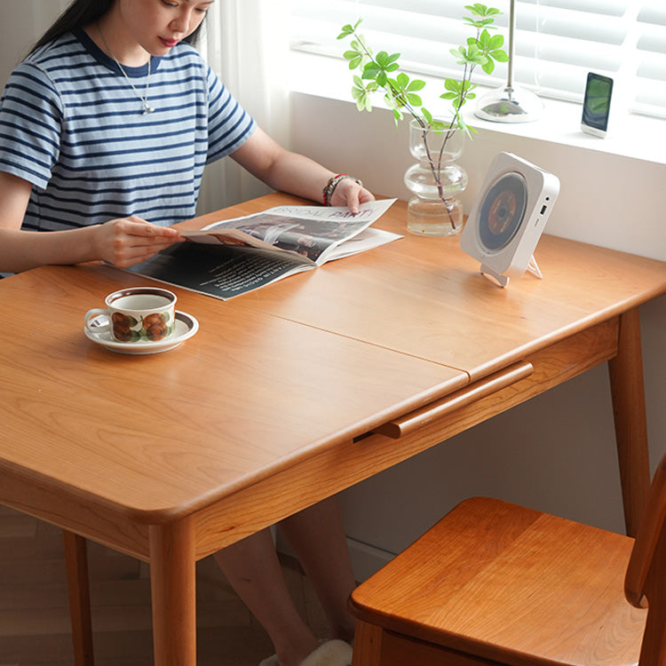 「高級感溢れるチェリー材テーブル - 自然な美しさを演出!」 fyx-835