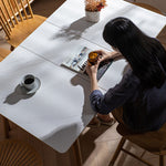 多機能テーブル - セラミック天板×オーク&チェリー材コンビネーション fyx-838