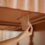 チェリー材×ケヤキ仕上げ!高級多層板テーブル - 耐久性抜群の逸品 fyx-839