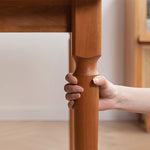 チェリー材×ケヤキ仕上げ!高級多層板テーブル - 耐久性抜群の逸品 fyx-839