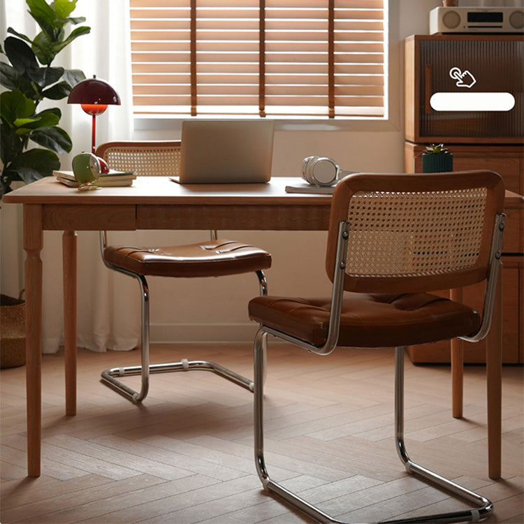 チェリー材×ケヤキ仕上げ!高級多層板テーブル - 耐久性抜群の逸品 fyx-839