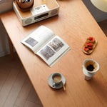 チェリー材×ケヤキ仕上げ!高級多層板テーブル - 耐久性抜群の逸品 fyx-839