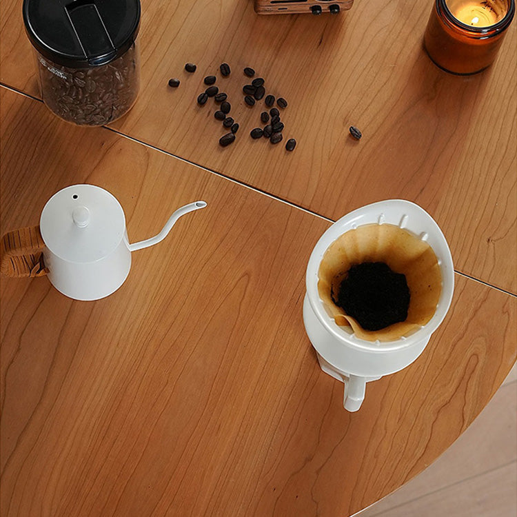 チェリー材 & オーク テーブル|優雅なデザインと耐久性 fyx-840