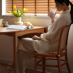 チェリー材 & オーク テーブル|優雅なデザインと耐久性 fyx-840