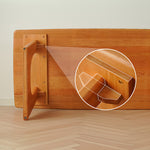 高品質チェリー材&ヤチダモ製テーブル|おしゃれなデザインと耐久性 fyx-841