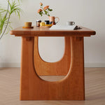 高品質チェリー材&ヤチダモ製テーブル|おしゃれなデザインと耐久性 fyx-841