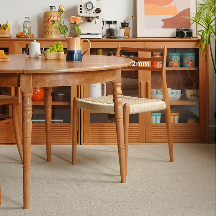 【高級デザイン】チェリー材 テーブル - 多層板&ステンレス製 fyx-843