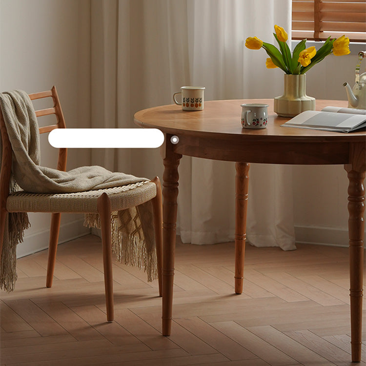 【高級デザイン】チェリー材 テーブル - 多層板&ステンレス製 fyx-843