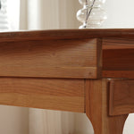 チェリー材?レッドオークの高級テーブル|おしゃれな木製ダイニングテーブル fyx-845