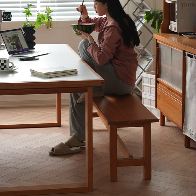 豪華セラミック天板&チェリー材テーブル | モダンなリビングを演出 fyx-846