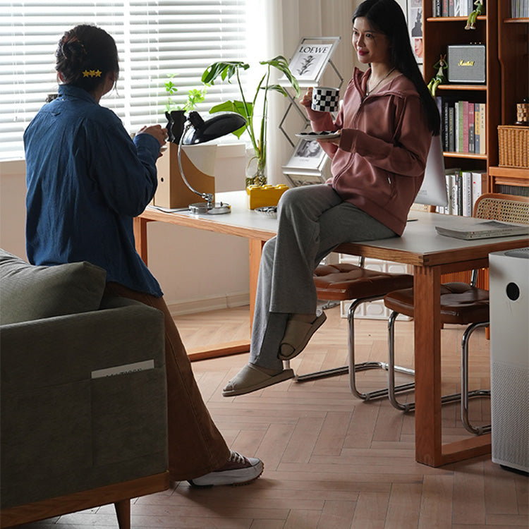 豪華セラミック天板&チェリー材テーブル | モダンなリビングを演出 fyx-846