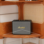 ラタン&チェリー材ステンレスラック - 高級感あふれる収納ソリューション fyx-852