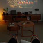 「上質チェリー材&オークのセンターテーブル - 洗練の銅ディテール」 fyx-870