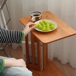 高品質チェリー材使用 センターテーブル - シックで温かみのある木製テーブル fyx-881