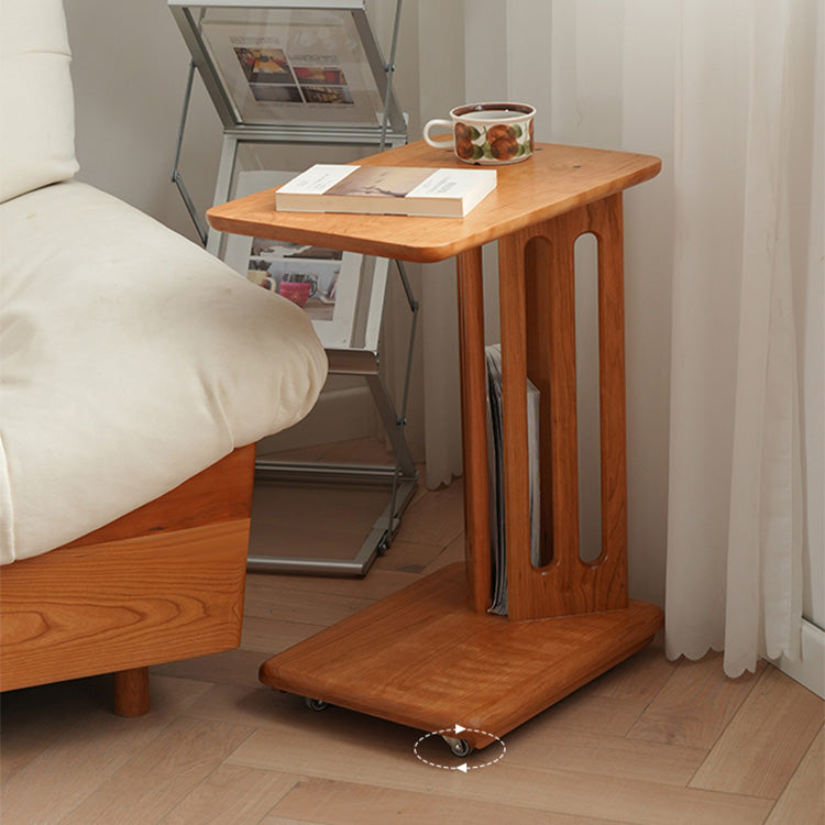 高品質チェリー材使用 センターテーブル - シックで温かみのある木製テーブル fyx-881