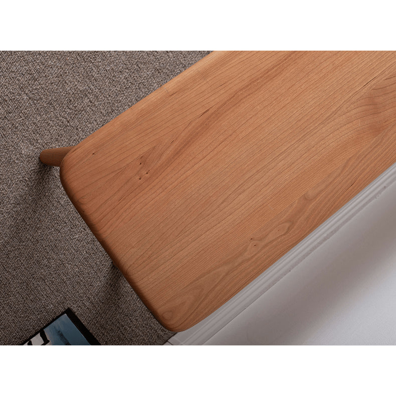 チェリー&オークの高品質スツール - エレガントなデザインと耐久性 fyx-885