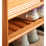 チェリー材&コーデュロイ キャビネット|高級感あふれる収納家具 fyx-899