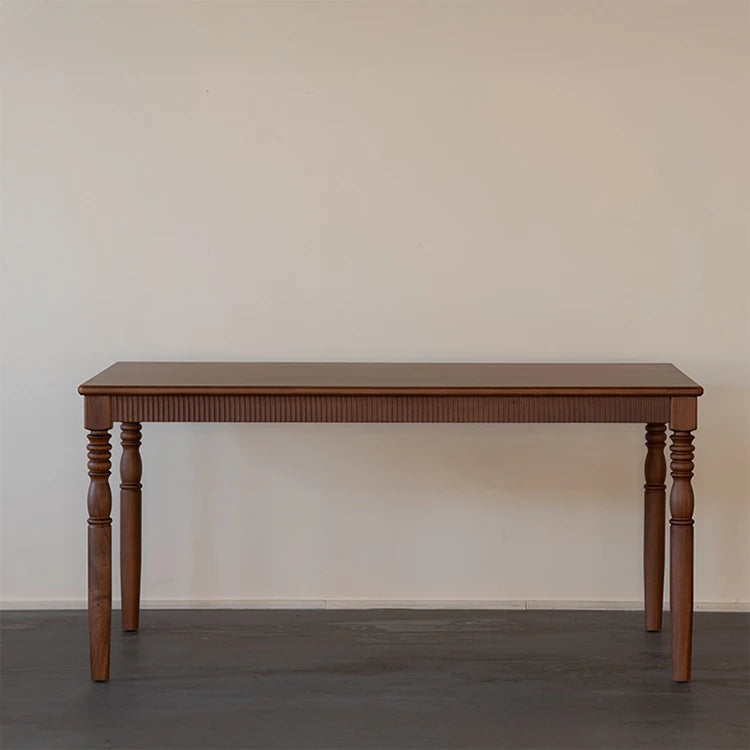 ウォールナット製のスタイリッシュなテーブル - モダンインテリアに最適なデザイン fzgf-3105