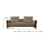 ウォールナット本革ソファー | モダンデザイン | 快適でスタイリッシュなリビングの必需品 fzgf-3106