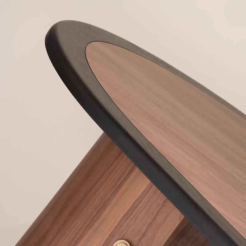 アッシュ材オーバルテーブル – モダンデザインの食卓、リビングルームに最適なスタイリッシュ家具 fzgf-3107