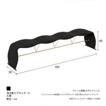 スツール イエロー ブラック アイアン ステンレス fzy-3324