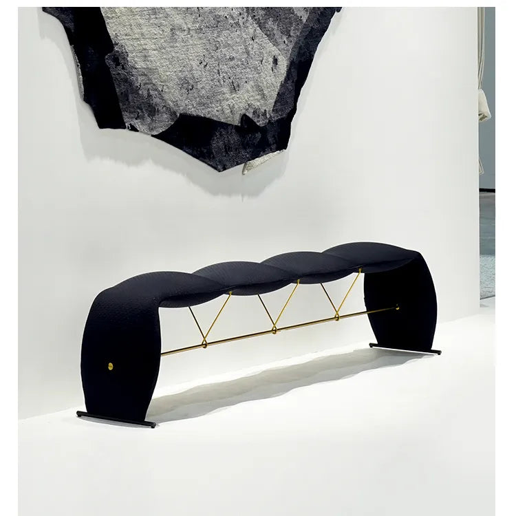 スツール イエロー ブラック アイアン ステンレス fzy-3324