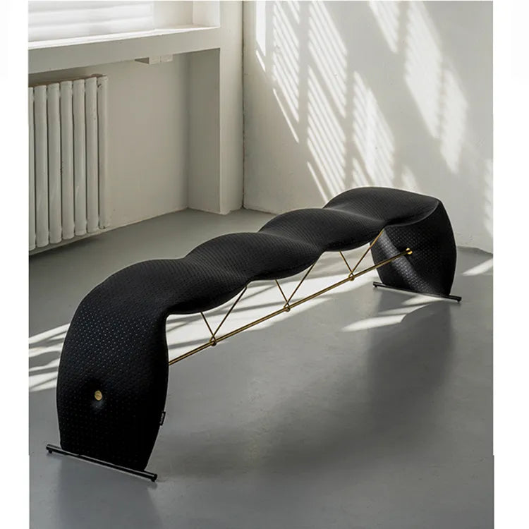 スツール イエロー ブラック アイアン ステンレス fzy-3324