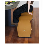 スツール イエロー ブラック アイアン ステンレス fzy-3324