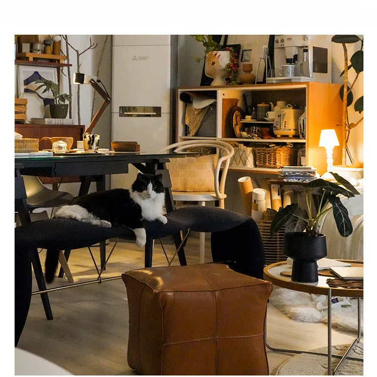 スツール イエロー ブラック アイアン ステンレス fzy-3324