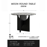 テーブル ホワイト ブラック カラー1 多層板 石材天板 fzy-3325