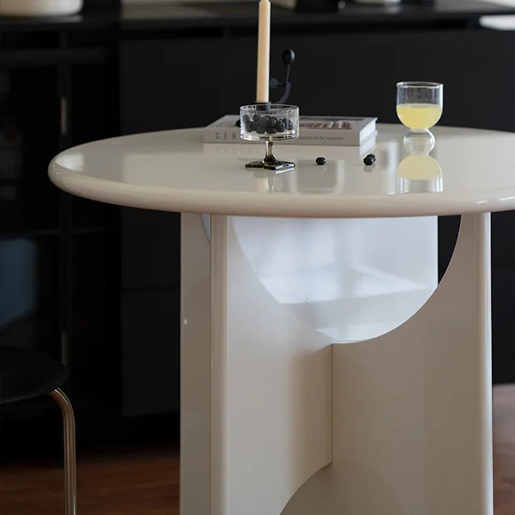 テーブル ホワイト ブラック カラー1 多層板 石材天板 fzy-3325