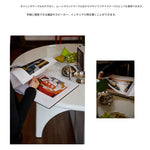 テーブル ホワイト ブラック カラー1 多層板 石材天板 fzy-3325