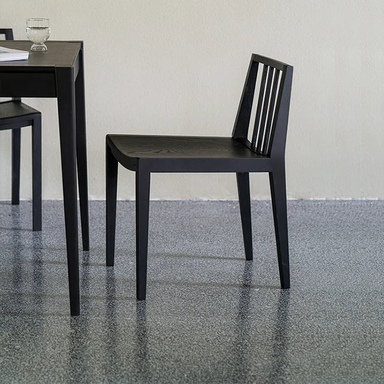 チェア ライトブラウン ブラック ナチュラル 多層板 無垢材 fzy-3326