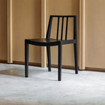 チェア ライトブラウン ブラック ナチュラル 多層板 無垢材 fzy-3326