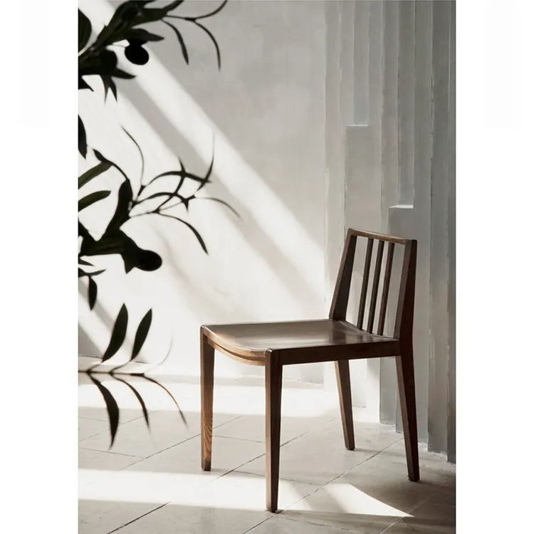 チェア ライトブラウン ブラック ナチュラル 多層板 無垢材 fzy-3326