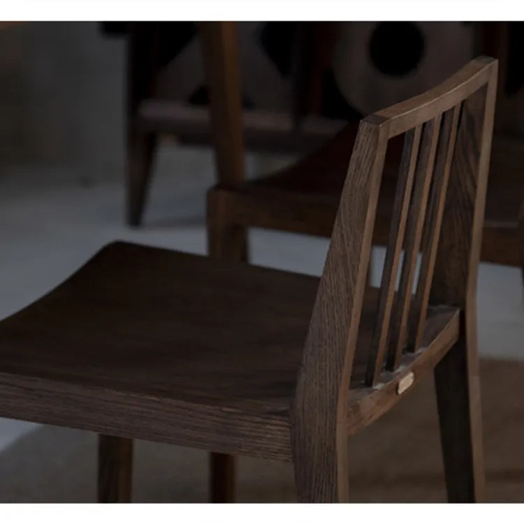 チェア ライトブラウン ブラック ナチュラル 多層板 無垢材 fzy-3326