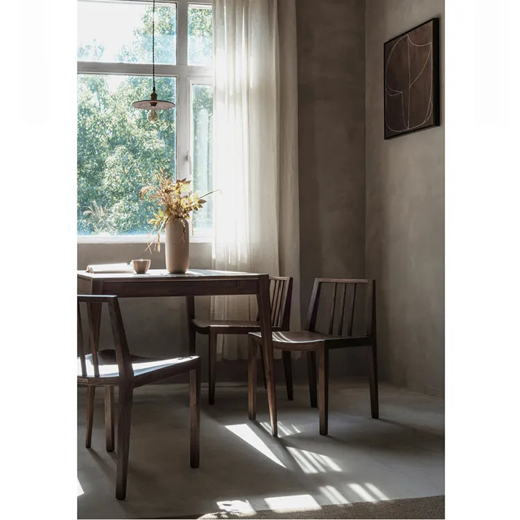 チェア ライトブラウン ブラック ナチュラル 多層板 無垢材 fzy-3326