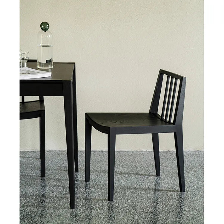 チェア ライトブラウン ブラック ナチュラル 多層板 無垢材 fzy-3326