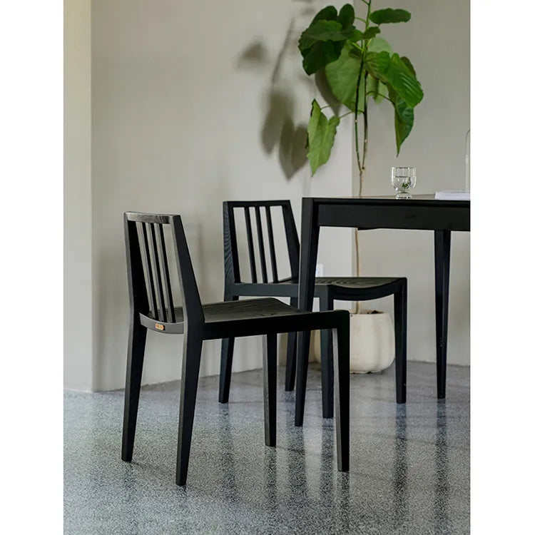 チェア ライトブラウン ブラック ナチュラル 多層板 無垢材 fzy-3326