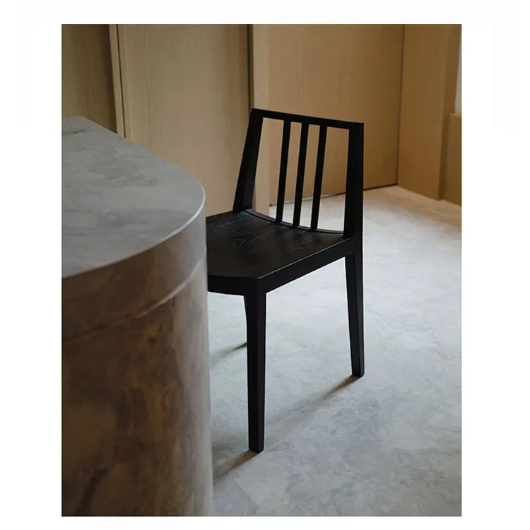 チェア ライトブラウン ブラック ナチュラル 多層板 無垢材 fzy-3326